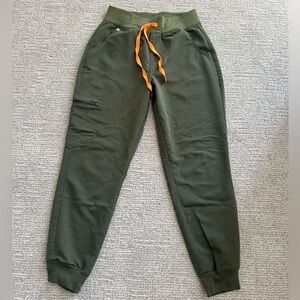 Moss High Waisted Zamora Jogger Figs Scrubs